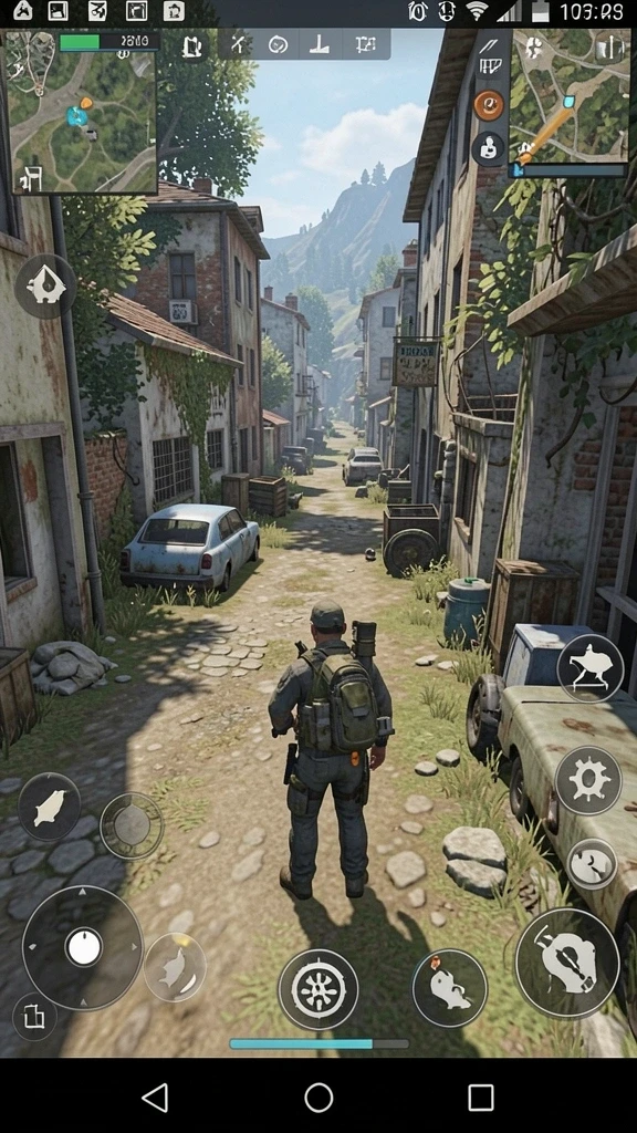 33zk - Tangkapan layar menunjukkan antarmuka utama game yang informatif.