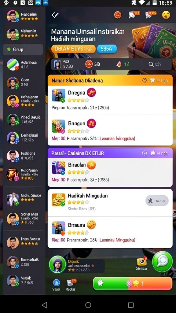 55rt - Tampilan antarmuka yang intuitif dan mudah digunakan.