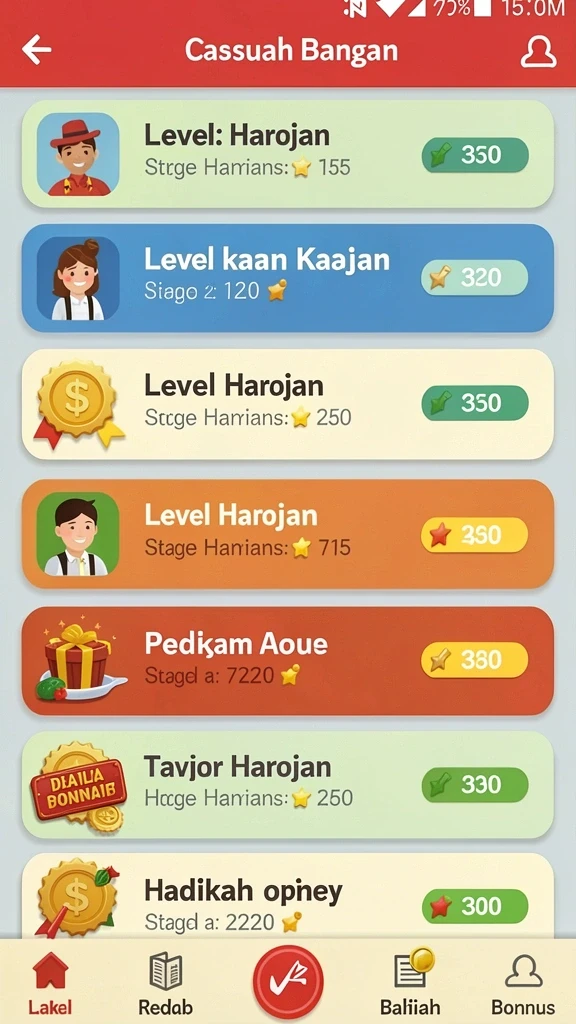 c789 - Screenshot menampilkan salah satu level paling menantang dalam permainan.