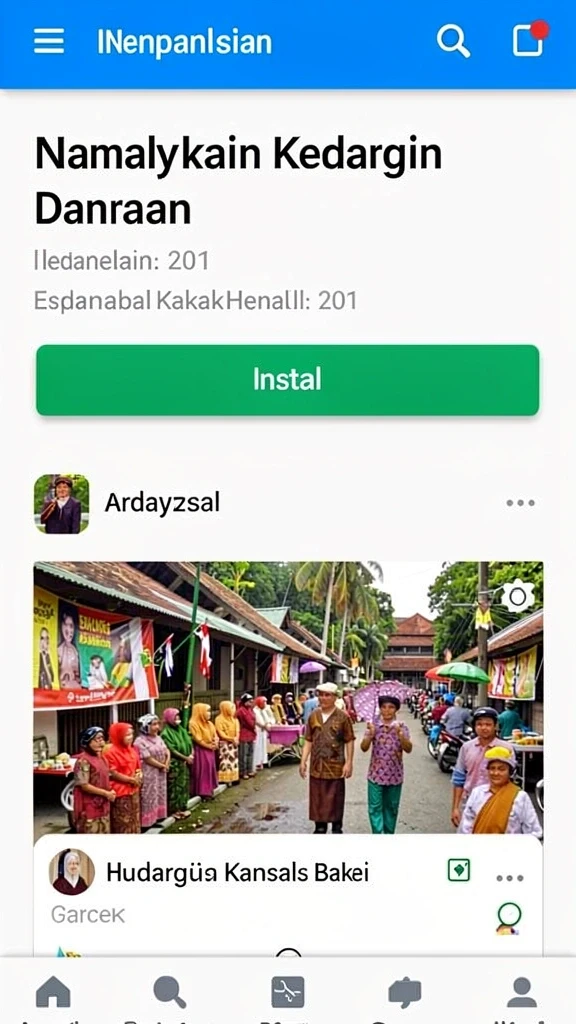 haya777 - Tampilan antarmuka yang mudah digunakan.