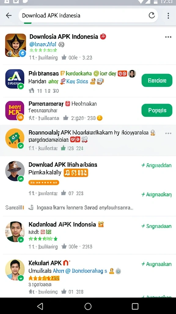 qqstar - Tampilan awal yang menarik dan user-friendly.